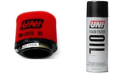 UNI High Flow Foam Air Filter + Foam Oil For Kawasaki KLF300 Bayou 300 1988-2004 - Image 1 of 3
