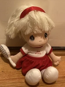 Precious Moments Plush Doll Tina PM Sports Tennis Rare Limited Run BC - Picture 1 of 4