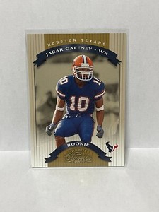 2003 Donruss Classics "NATIONAL 2002" embossed JABAR GAFFNEY RC #'d/5