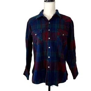 Pendleton | Camisa de franela virgen vintage años 70 | Talla: XL - Imagen 1 de 6