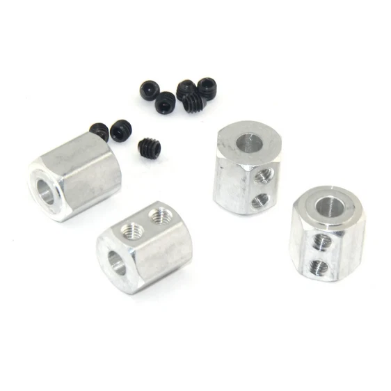 4x RC 12mm Radmitnehmer Radnabe Sechskantmutter 08065 Für RC Auto 1/10 - Bild 1 von 1