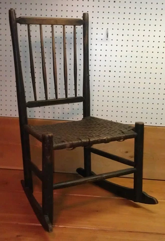 Antique Shaker Ladies Rocking Chair, Beautiful! Cover