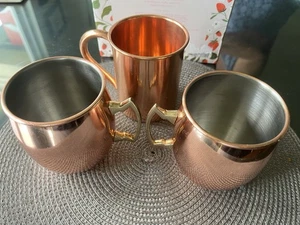 stainless copper moscow mule mugs - Bild 1 von 5