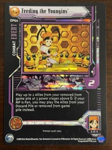 Lost Episodes FOIL Rare LIMITED Dragon Ball GT Z Feeding the Youngins DBZ SCORE - Picture 1 of 9