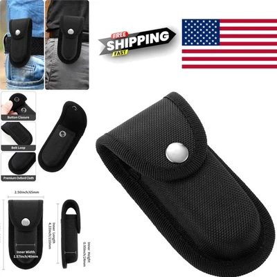 Soporte de cinturón de cuchillo de nailon para cuchillos de 4 pulgadas gran regalo para entusiastas del aire libre Foto 1 de 4