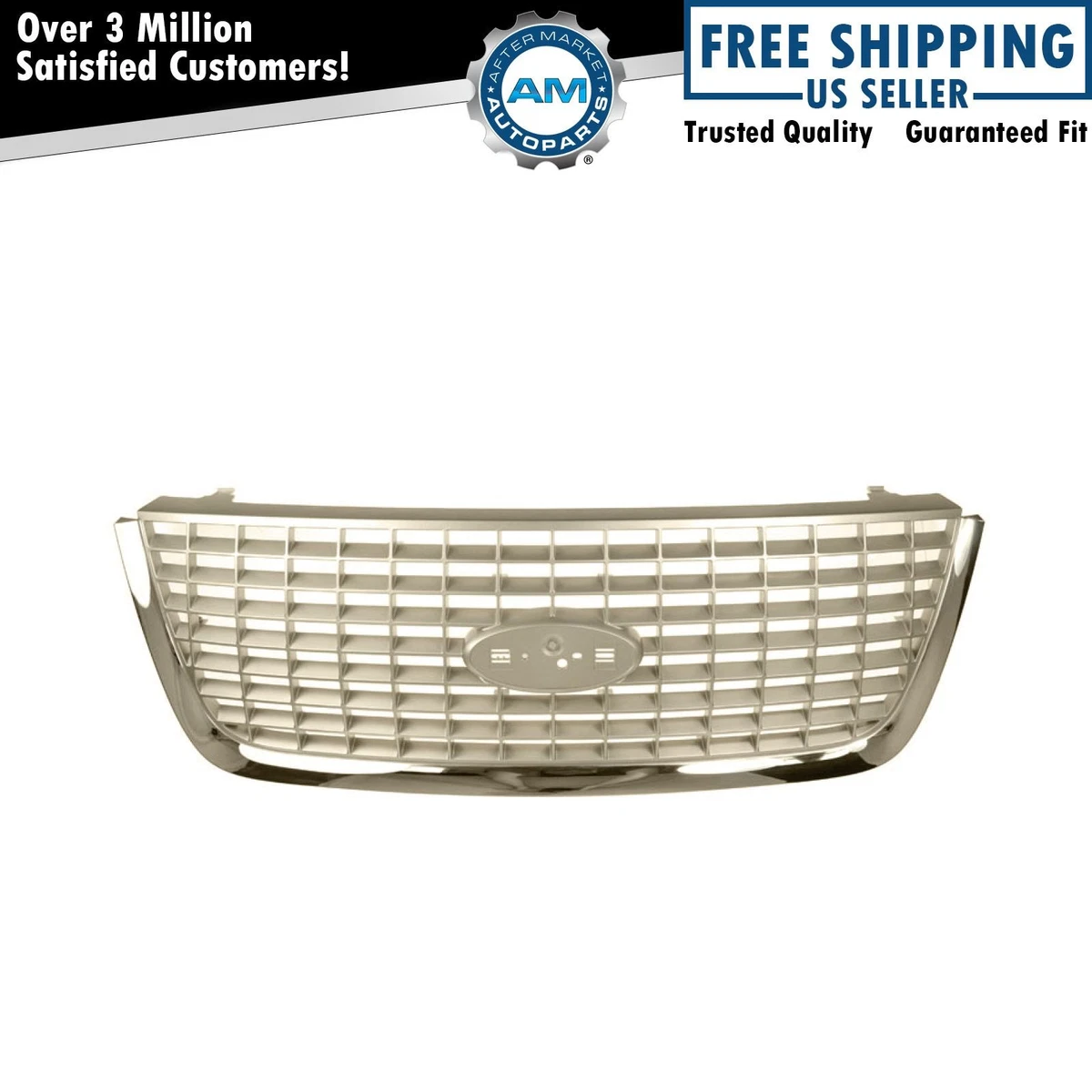 Grille Avant Neuve Pour FORD EXPEDITION 2003-2006 - Remplacement Pare-chocs - Modèle 2L1Z8200BAA