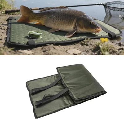 Fishing Unhooking Mat 3 Fold Padded Travel Accessories Portable Fishing Tool - Image 1 of 4