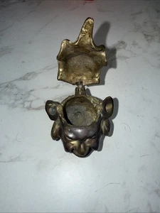 VINTAGE FIGURALER TINTENFASS STIFTEHALTER - Bild 1 von 8