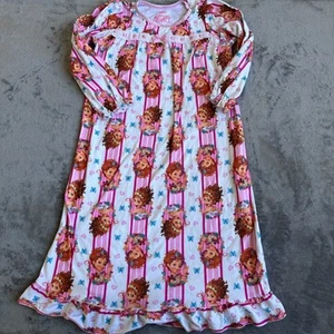 Fancy Nancy Disney Junior Little Girls NightGown Pajamas size 5t Long Sleeve - Picture 1 of 9
