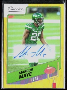 2021 Panini Classics #74 Marcus Maye Significant Signatures Gold - Picture 1 of 2