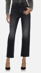 Mother Superior Tomcat Damenjeans knöchelhoch Größe 29 schwarz Schrittlänge 27” - Bild 1 von 9