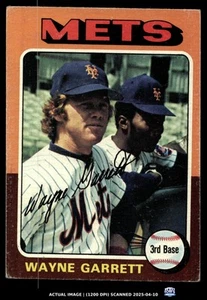 1975 Topps #111 WAYNE GARRETT EX-MT New York Mets - Picture 1 of 2