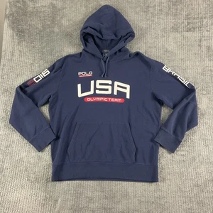 Polo Ralph Lauren Hoodie Herren Extra Large USA Olympia Team 2016 Brasilien - Bild 1 von 14