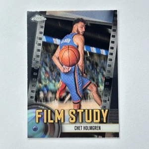 2024-25 Topps Chrome Basketball - Film Study Chet Holmgren #FS-12 Thunder - Picture 1 of 2