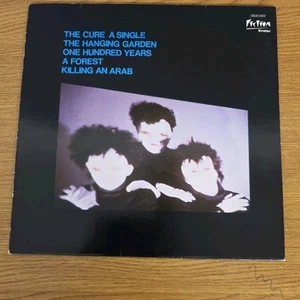 THE CURE -A Single/Hanging garden- Very Rare German only 10" EP EX/NM - Picture 1 of 4