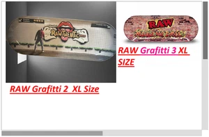 RAW Grafitti 2 & 3 Skate Deck Rolling Tray PINK Large Skateboard 42,5 x 15,5 cm - Bild 1 von 9