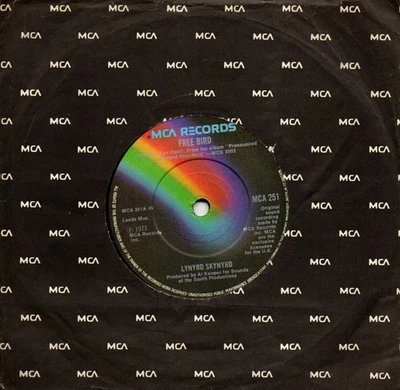 Lynyrd Skynyrd:Free bird/Sweet home Alabama/Double trouble:UK MCA: - Image 1 of 2
