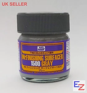 Mr Hobby Mr Surfacer 1500 Gray SF-289 40ml filler UK Seller - Picture 1 of 1