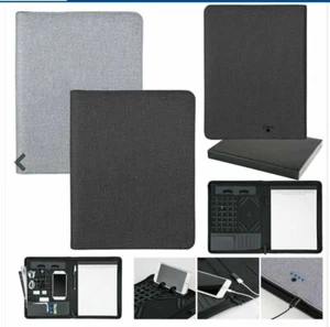 PP5006 FREMONT POWERBANK PORTFOLIO 5000 MAH - DUNKELGRAU LEINEN - Bild 1 von 5