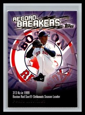 Pedro Martinez  2003 Topps Record Breakers Series 1  #RB-PM
