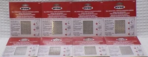 Menge 8 Hyde 09898 Wand Reparatur Flicken/glasfaserverstärktes Aluminium 4”x4” - Bild 1 von 3