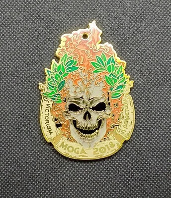 2018 MOGA Award Geocoin - First Place LE40 TRACKABLE UNACTIVATED only 40 made - Image 1 of 2