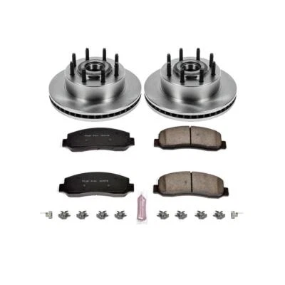 Kit de frenos de disco PowerStop - Delantero - Se adapta a Ford F-250 Super Duty 2007-2008, Ford F- Foto 1 de 4