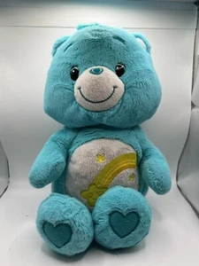 Care Bears Wish Bear Plush 2012 14" Blue Shooting Star Stuffed Animal TCFC - Picture 1 of 6