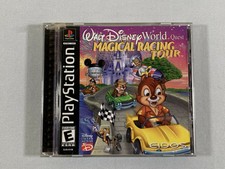 Walt Disney World Quest Magical Racing Tour, Playstation 1 PS1, Complete CIB