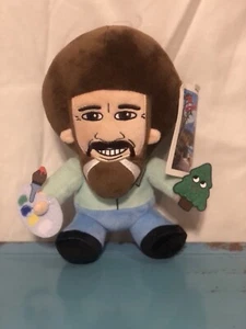 Künstler Bob Ross 8" Plüsch Neu mit Etikett Kidrobot Phunny Plüsch Neu mit Etikett - Bild 1 von 10