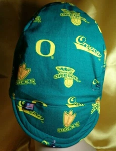 Oregon Ducks construcción hecha a medida, soldador, instalador de tuberías, sombrero de motociclista - Imagen 1 de 2