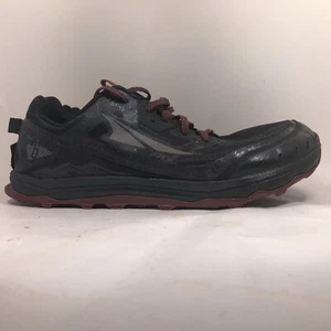 Altra Lone Peak Shoes Men 11.5 Black Running Gorpcore Sportswear Trail Sneakers - Picture 1 of 11