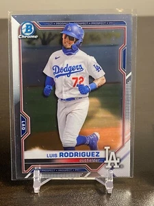 Luis Rodríguez Los Angeles Dodgers 2021 Bowman Draft Cromado BDC-134 - Imagen 1 de 2