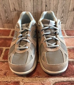 New Balance 877 Womens 8.5 D Walking Grey White Sneakers Made in USA - Picture 1 of 6