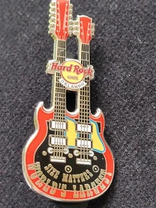Hard Rock Cafe® Orlando "Size Matters World's Largest "  Double Neck Pin  HR0059 - Picture 1 of 5