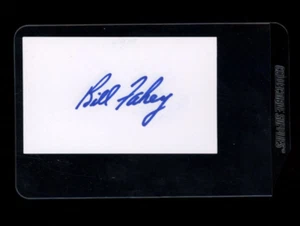 Bill Fahey Autographed 3x5 Index Card Senators-Padres-Tigers-Giants - Picture 1 of 1