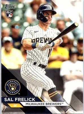 2024 Topps Flagship Collection Sal Frelick Milwaukee Brewers - Image 1 of 2