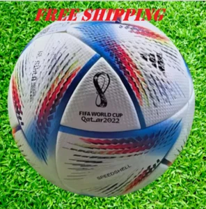 Adidas Al Rihla Official FIFA World Cup Qatar 2022 Soccer Match Ball Size 5 - Picture 1 of 8