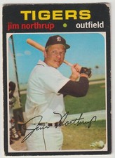 1971 OPC Jim Northrup Card #265 Detroit Tigers