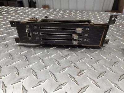 Control de calefacción de tablero 72 Chevrolet Chevelle sin aire acondicionado Foto 1 de 4
