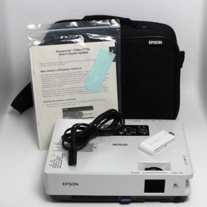 Epson EMP-1715 LCD Projector 2700 Lumens 1080i XGA 4:3 107 Lamp Hours Movie - Picture 1 of 13