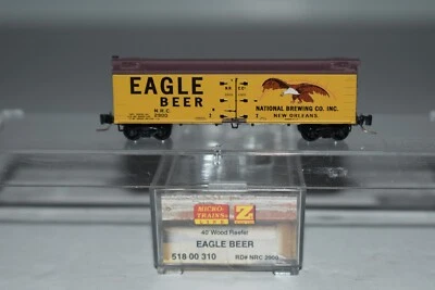 Z Scale MTL 51800310 Eagle Beer 40' Single Door Reefer 2900 C33406 - Image 1 of 3