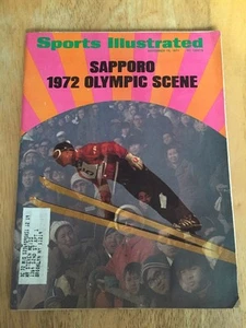 De colección Sports Illustrated Sapporo 1972 escena olímpica en portada 15 de noviembre de 1971 - Imagen 1 de 6