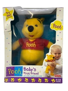 Fischer-Price Vintage Primo Amico del Bambino Pooh NOS - Foto 1 di 9