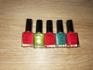 LOTE 5 ESMALTES DE UÑAS DE NYX // LOT 5 NAIL POLISH NYX - Imagen 1 de 1