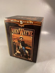 John Wayne Collection Series 5 VHS Box Set Classic Movies, 4 Of 5 Are New ! - Picture 1 of 5