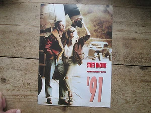 STREET MACHINE MAGAZINE ADVERTISEMENT RATES 1991 - Foto 1 di 2