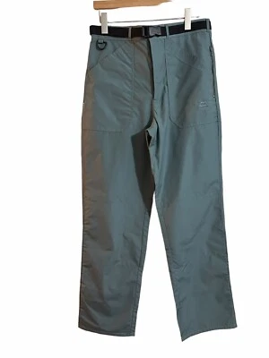 Calça de escalada masculina Mountain Equipment com cinto verde tamanho W32X L33 nova sem etiquetas - Imagem 1 de 4