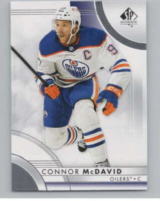 2023-24 SP Authentic #1 Connor McDavid  Edmonton Oilers V99854 - Image 1 of 3
