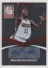 2014-15 Panini Donruss Elite Status Signatures /125 Brandon Knight #95 Auto